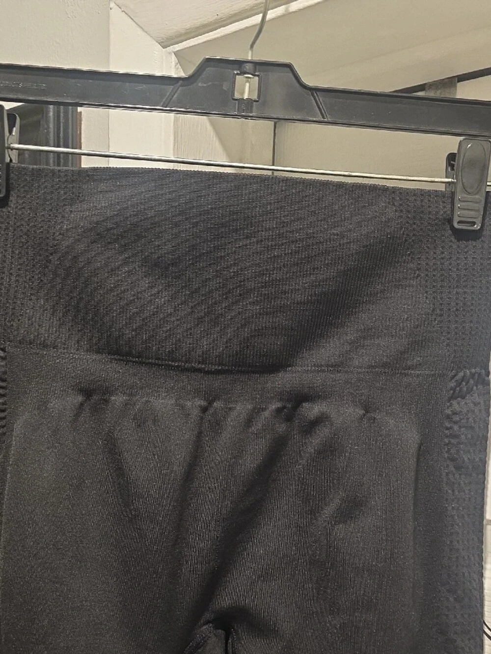 High-Waist Black Leggings